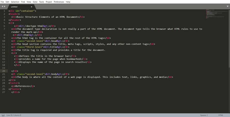 نرم افزارهای کدنویسی html